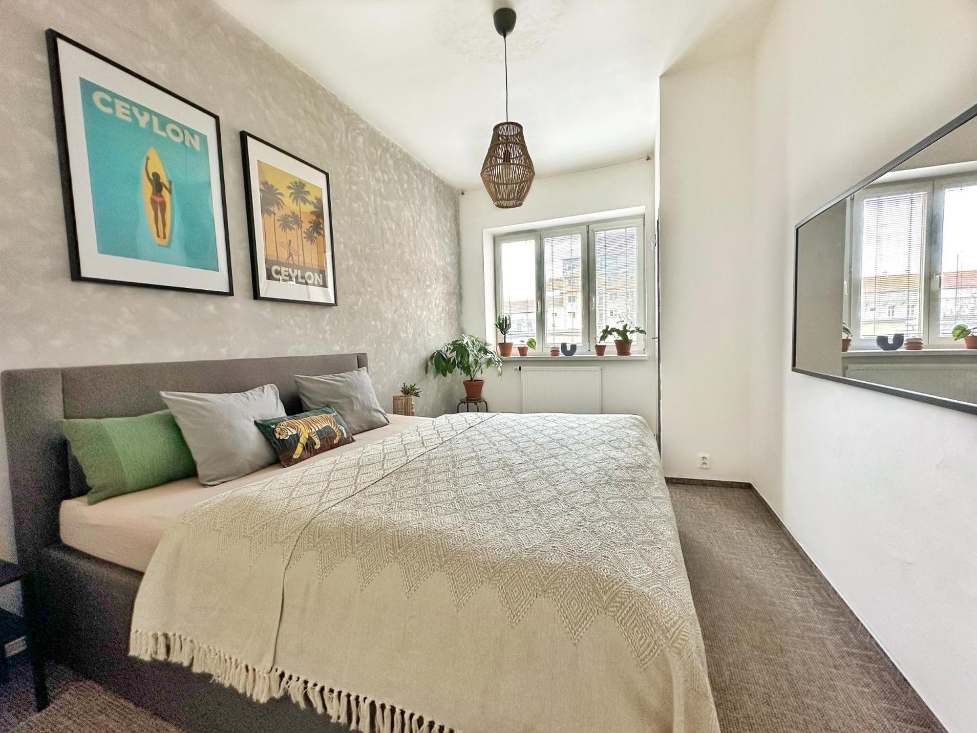 Bright And Central Suite With A Balcony 브르노 외부 사진